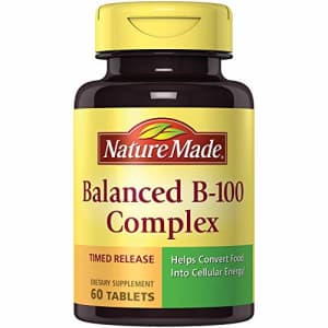 Nature Made Balanced B-100 Timed Release (Thiamin, Riboflavin, Niacin, B6, B12, Biotin, Pantothenic for $16