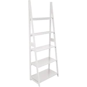 Amazon Basics Modern 5-Tier Ladder Bookshelf for $69