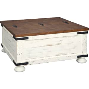 Signature Design by Ashley Wystfield Coffee Table w/ Hinged Lift Top for $263
