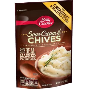 Betty Crocker Sour Cream & Chives Mashed Potatoes 7-Pack for $6
