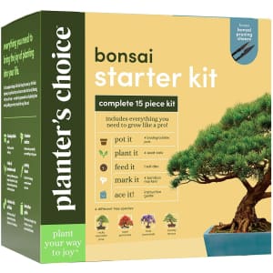 Planter's Choice Bonsai Starter Kit for $9.99 w/ Prime
