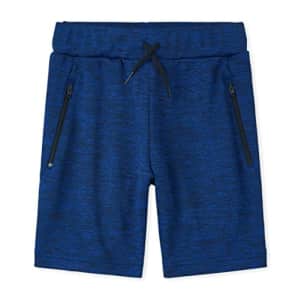 The Children's Place boys The Children's Place French Terry Fashion Shorts, Renew Blue, X-Small US for $4