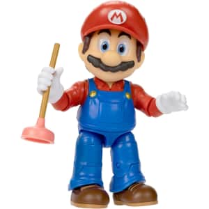The Super Mario Bros. Movie 5" Mario Figure for $10