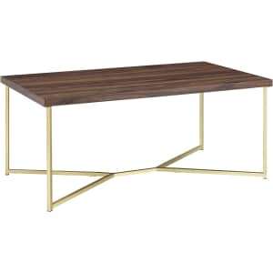 Walker Edison Luxe Coffee Table for $113