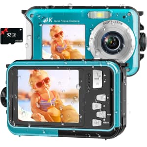 4K Underwater Digital Camera for $70