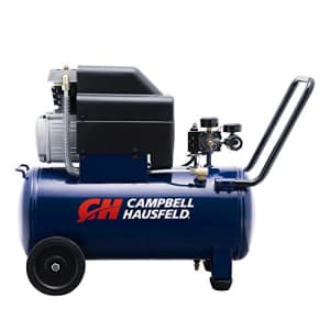 Campbell Hausfeld Air Compressor, 8-Gallon Horizontal Oil-Lubricated 3.7CFM 1.3HP 120V 10A 1PH for $288