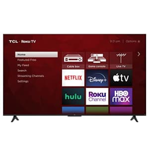 TCL 4-Series 65S455 65" 4K HDR LED UHD Smart TV for $380