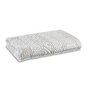WestPoint Home Jacquard Towel, Bath Sheet, White for $57 WestPoint Home Jacquard Towel, Bath Sheet, White for $57