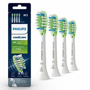 Genuine Philips Sonicare W3 Premium Toothbrush Head, 4 Pack, White, HX9064/65 for $47 Genuine Philips Sonicare W3 Premium Toothbrush Head, 4 Pack, White, HX9064/65 for $47
