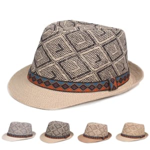 Men's Straw Hat: 2 for $13