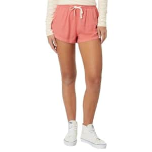 Billabong Women's Road Trippin Shorts, Hibiscus for $25