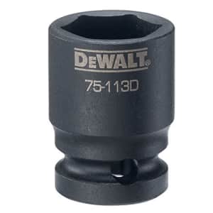 DEWALT DWMT75113OSP 6 Point 1/2" Drive Impact Socket 3/4" SAE for $10 DEWALT DWMT75113OSP 6 Point 1/2" Drive Impact Socket 3/4" SAE for $10