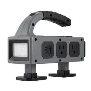 Power Gear 5-Outlet Surge Protector w/ USB for $20