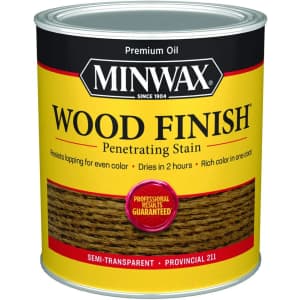 Minwax 1-Quart Wood Finish for $13 Minwax 1-Quart Wood Finish for $13