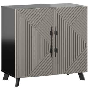 Twin Star Home Concrete-Look Accent Cabinet for $154 Twin Star Home Concrete-Look Accent Cabinet for $154