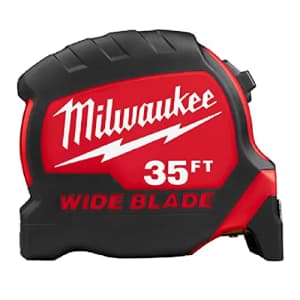 Milwaukee 35 ft. Wide Blade Premium Tape Measure (48-22-0235) for $63