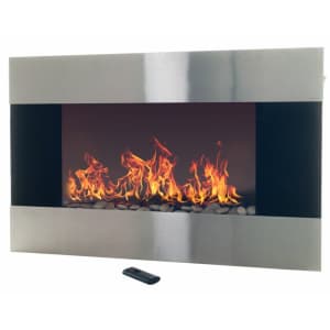 Northwest 36'' Surface Wall Mounted Electric Fireplace for $104