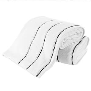 Lavish Home Luxury Cotton Towel Set- 2 Piece Bath Sheet Set Made From 100% Zero Twist Cotton- Quick Dry, Soft for $60