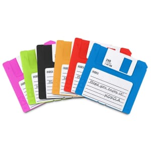 Floppy Disk Coasters 6-Pack for $10