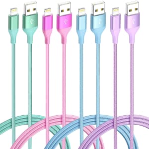 HaoKande MFI-Certified Lightning Cable 4-Pack for $8 HaoKande MFI-Certified Lightning Cable 4-Pack for $8