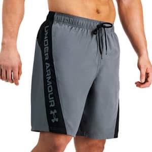 Under Armour Men's Standard Swim Trunks, Shorts with Drawstring Closure & Elastic Waistband, Pitch for $40 Under Armour Men's Standard Swim Trunks, Shorts with Drawstring Closure & Elastic Waistband, Pitch for $40