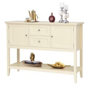 Costway Sideboard Buffet Table w/ 2 Drawers & 2 Cabinets for $190 Costway Sideboard Buffet Table w/ 2 Drawers & 2 Cabinets for $190
