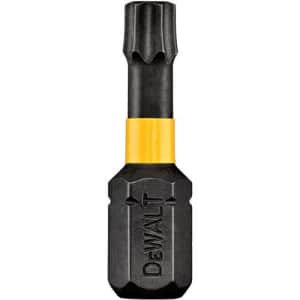 DEWALT DWA1TX20IR 1-Inch Torx T20 IMPACT READY FlexTorq Bits, 50-Pack for $31