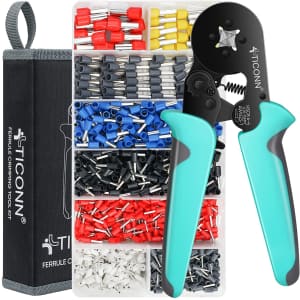 Ticonn Ferrule Crimping Tool Kit for $19 Ticonn Ferrule Crimping Tool Kit for $19