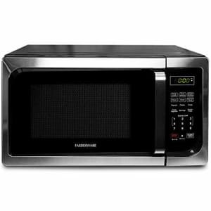 Farberware Classic FM09SSE 900-Watt Microwave Oven, Stainless Steel, 0.9 Cu.Ft for $100