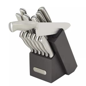 Farberware Edgekeeper 15-Piece Cutlery Set for $33 Farberware Edgekeeper 15-Piece Cutlery Set for $33