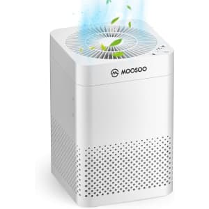 Moosoo HEPA Air Purifier for $48 Moosoo HEPA Air Purifier for $48