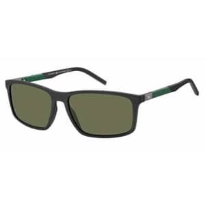 Tommy Hilfiger Men's TH1650/S Sunglasses, Matte Black, 59 mm for $55