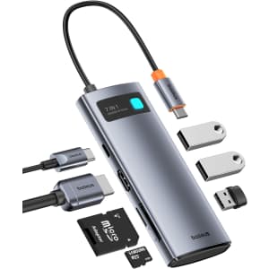 Baseus 7-in-1 USB-C Hub for $16