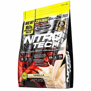 Whey Protein Powder + Creatine Monohydrate | MuscleTech Nitro-Tech Whey Isolate + Peptides | Whey for $121 Whey Protein Powder + Creatine Monohydrate | MuscleTech Nitro-Tech Whey Isolate + Peptides | Whey for $121