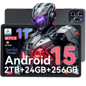 Tabwee 11" 24GB Android 15 Tablet for $129 Tabwee 11" 24GB Android 15 Tablet for $129