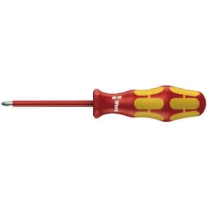 Wera - Kraftform 162 Vde Insulated Screwdriver Phillips Ph2X200Mm for $15 Wera - Kraftform 162 Vde Insulated Screwdriver Phillips Ph2X200Mm for $15