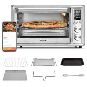 COSORI Smart 13-in-1 Air Fryer Toaster Oven Combo, Airfryer Rotisserie Sous Vide Convection Oven for $153