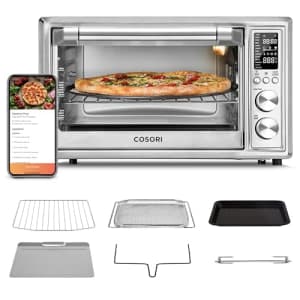 COSORI Smart 13-in-1 Air Fryer Toaster Oven Combo, Airfryer Rotisserie Sous Vide Convection Oven for $150