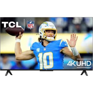 TCL S4 43S450F 43" 4K HDR LED UHD Smart TV for $180