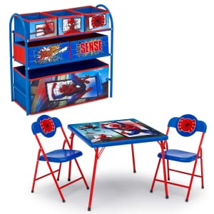 Delta Children Marvel Spider-Man 4-Piece Toddler Playroom Set for $32