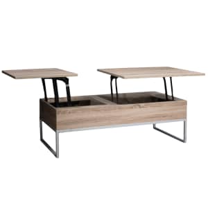 Noble House Saele Lift-Top Storage Coffee Table for $216