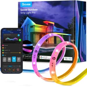 Govee 32.8-Foot RGBIC Pro Outdoor Strip Light for $45 w/ Prime