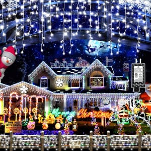 Hezbjiti 32.8-Ft. 400 LED Fairy String Curtain Lights for $30 via Prime Hezbjiti 32.8-Ft. 400 LED Fairy String Curtain Lights for $30 via Prime