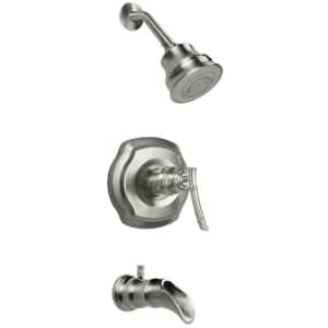 Glacier Bay Bamboo Single-Handle 3-Spray Tub and Shower Faucet for $100