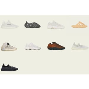 Adidas Yeezy Shoes and Slides: Available w/ adidas CONFIRMED App