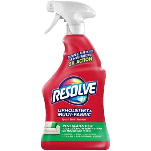 Resolve Multi-Fabric Cleaner and Upholstery Stain Remover 22-oz. Bottle for $5