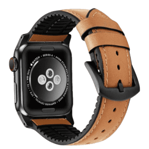 The Posh Tech Leather Apple Watch Watchband for $25