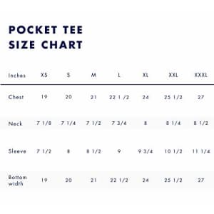 Tommy Hilfiger Men's Tall Size Short Sleeve Crewneck T Shirt with Pocket, Navy Blazer, 5XL for $27