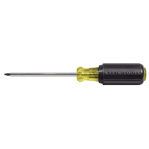 Klein Tools 662 #2 Square-Recess Tip Screwdriver with 4-Inch Round Shank and Cushion Grip Handle for $19