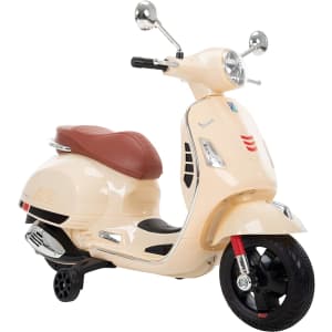 Huffy 6V Vespa Ride-On Electric Kids Scooter for $280